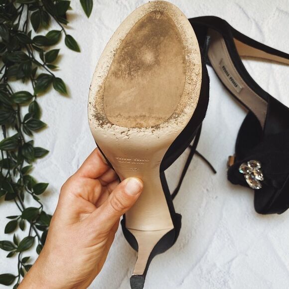 MIU MIU Black hight heels - Picture 7 of 8